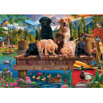 Puzzle vill�giature canine schmidt spiele