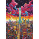 Puzzle wowo series - m�tropole color�e, new york art puzzle