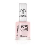091 english rose - vernis a ongles super gel french manicure rimmel london