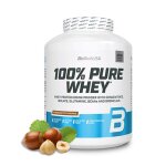 100% pure whey (2, 27kg)noisettewhey prot�inebiotech usa