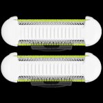 2x lame pour philips oneblade skinprotect intime qp229 rasoir pour femme