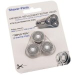 3 tetes rasoir adaptables philips speed xl hq9160 hq9 / 50 3 tetes rasoir adaptables philips speed xl hq9160 hq9 / 50