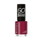 60 seconds super shine #340 - berries and cream - rimmel london - crayon blanc pour ongles