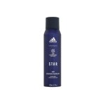 Adidas - parfum aromatique et dagrumes uefa champions league star - pour homme, 150 ml