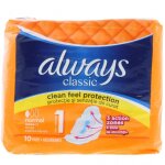 Always - serviettes hygi�niques 3 action zones classic normal - 10pcs