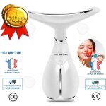 Appareil anti - ride cou et visage led th?rapie faciale ?lectrique cerne anti ?ge lifting lumi?re peau ...