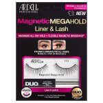 Ardell - faux - cils magn�tique megahold n110 avec colle / feutre eyeliner duo 2, 5g magn�tiques en frange ...