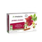 Arkopharma arkofluides bio jambes légères 20 ampoules Arkopharma arkofluides bio jambes légères 20 ampoules