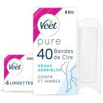Asfasfq - veet pure - 40 bandes de cire froide corps et jambes - peaux sensibles - recommandés par les ... Asfasfq - veet pure - 40 bandes de cire froide corps et jambes - peaux sensibles - recommandés par les ...