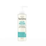 Aveeno calm restore nourishing oat cleanser, 200ml