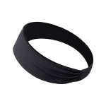 Bandeau de sport, bande guide de transpiration, bandeau anti - transpirant antid�rapant le noir