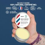 Barbershop baume barbe homme bio 60ml x2 - soin barbe homme - fabriqué en france certifié ecocert - cire ... Barbershop baume barbe homme bio 60ml x2 - soin barbe homme - fabriqué en france certifié ecocert - cire ...