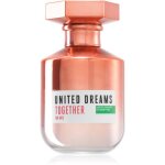 Benetton united dreams for her together eau de toilette pour femme 50 ml