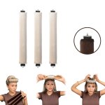 Des bigoudis pour boucler les cheveux sans chaleur beige