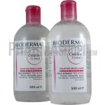 Bioderma cr�aline ts h2o lot de 2x500ml