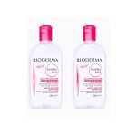 Bioderma sensibio h2o solution micellaire peaux sensibles 2x500ml