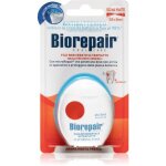 Biorepair dental floss non - waxed ultra - flat fil dentaire non cir� pour dents sensibles red 30 m