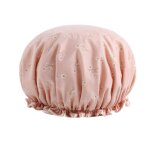 Bonnet de bain / bonnet de douche rose