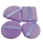 Bouff�es de poudre, paquet de 4 violet violet