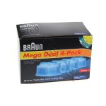 Braun clean&renew ccr4 - kit de cartouches de nettoyage - pour rasoir (pack de 4) - pour braun series ... Braun clean&renew ccr4 - kit de cartouches de nettoyage - pour rasoir (pack de 4) - pour braun series ...