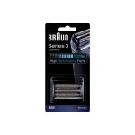 Braun series 3 32s - t�te et lame de rechange - pour rasoir - argent - pour braun series 3 360, 370, ...