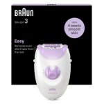 Braun silk - epil 3 3 - 000 20 pince(s) violet, blanc