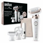 Braun silk - epil 9 flex 9 - 360 3d 40 pince(s) rose, blanc Braun silk - epil 9 flex 9 - 360 3d 40 pince(s) rose, blanc