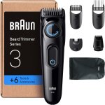Braun tondeuse a barbe homme series 3 bt3565 noir - bleu, 6 outils pour tailler et cr�er son style, 40 ...