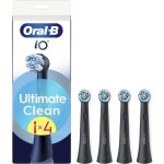 Brossettes de brosses � dents �lectrique oral - b io ultimate clean noir - pack de 4