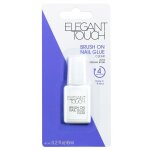 Brush on nail glue - elegant touch - colle a faux ongles Brush on nail glue - elegant touch - colle a faux ongles