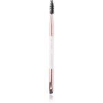 Brushworks double ended brow brush pinceau pour le soin des sourcils avec brosse 1 pcs