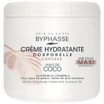 Byphasse - crème hydratante corps a l'huile de coco - 500ml Byphasse - crème hydratante corps a l'huile de coco - 500ml