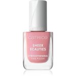 Catrice sheer beauties strengthening nail polish vernis a ongles fortifiant teinte 050 peonies, please! ...