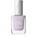 Catrice sheer beauties strengthening nail polish vernis a ongles fortifiant teinte 080 lavender whispers ...