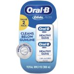 Chenquansarl - glide pro - health lot de 2 bobines de fil dentaire 100 m