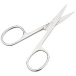 Ciseaux a ongles gima, a bouts arrondis et pointus, en acier inoxydable, pour manucures et pdicures, ...