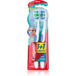 Colgate 360 whole mouth clean brosses a dents medium 2 pcs 2 pcs