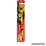 Colgate brosse a dent charbon charcoal gold blanchissant blanc
