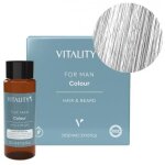 Coloration for man silver cheveux & barbe vitality's 3x50ml