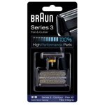 Combi - pack 31b rasoir braun flex xp / integral 5000 / 6000 contour serie 3