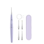 Couleur oreille cuill�re pince a epiler, outil d'�limination de la cire d'oreille avec loupe lumineuse ...