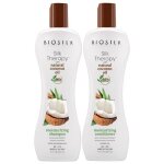 Cure shampooing + conditionneur silk therapy coconut oil biosilk