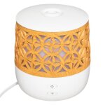 Diffuseur huiles essentielles 100 ml blanc / effet bois