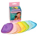 Disques dmaquillants lavables venteo lot de 7 disques rutilisable pour tous types de peaux microfibre ...