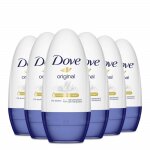 Dove - lot de 6 d�odorants femme bille anti transpirant original 50 ml