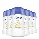 Dove - lot de 6 d�odorants femme stick anti transpirant original 40 ml