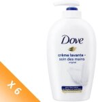 Dove lot de 6 savons liquide original peau lisse et douce protege du d�sechement - 250ml