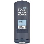 Dove men + care cool fresh gel de douche corps et visage 400 ml