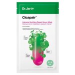 Dr. jart + cicapair intensive soothing repair serum mask masque apaisant unisexe 25 g all ages feuilles ...