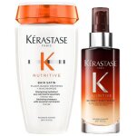 Duo bain satin & s�rum de nuit nutritive k�rastase